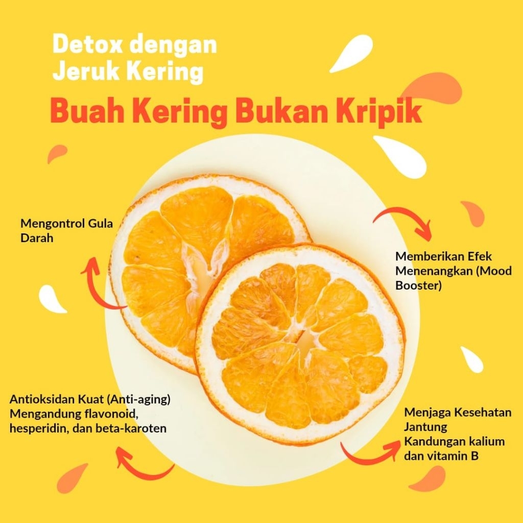 

1 PACK Jeruk INFUSER WATER, FRUITS DETOX/DEHYDRATED FRUITS