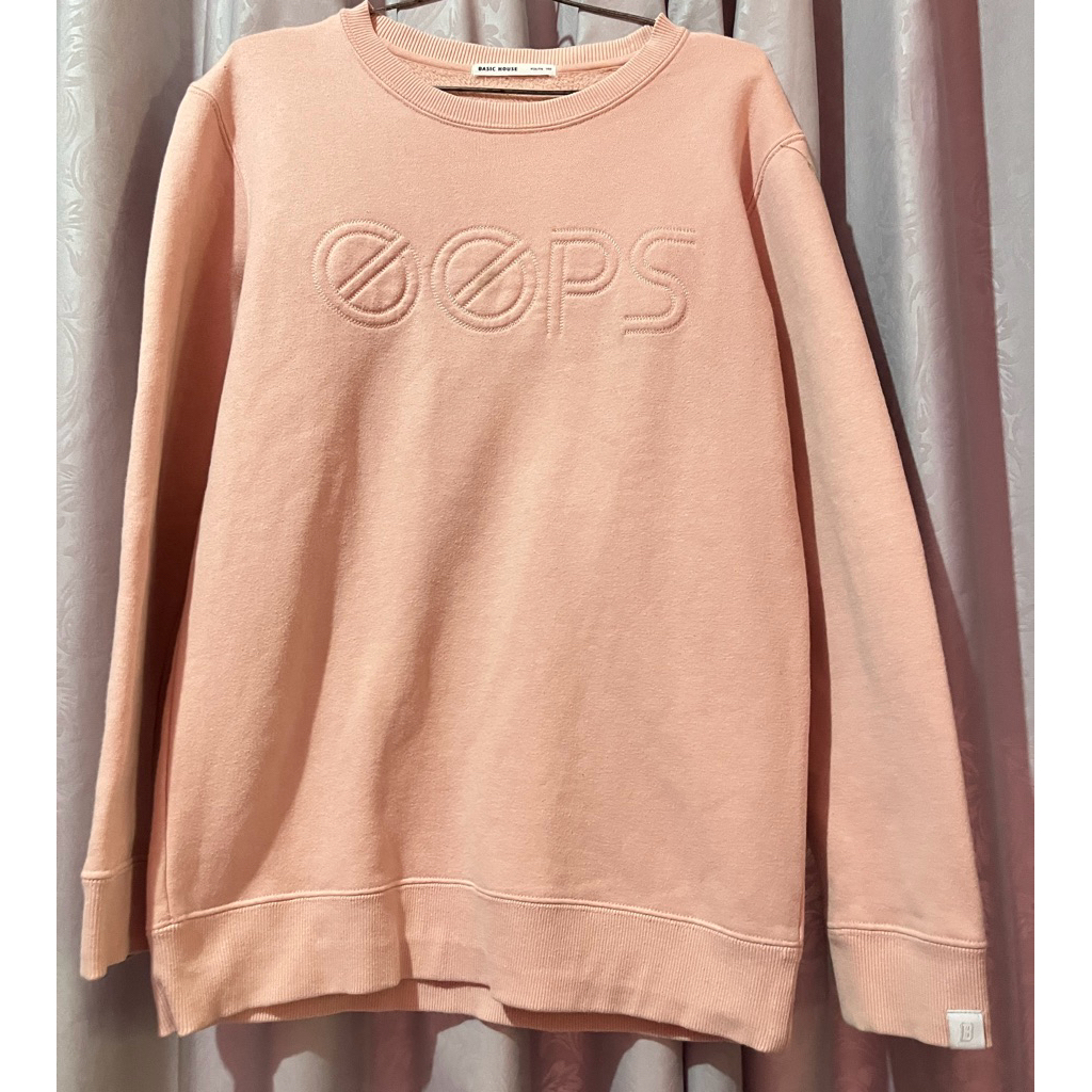 PRELOVED Sweater baby pink basic house