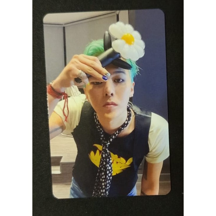 PC G-dragon Photocard Gdragon Bigbang G dragon Official Light Stick