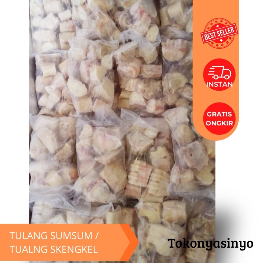 

TULANG SUMSUM / TULANG SKENGKEL 1KG — FRESH & FROZEN