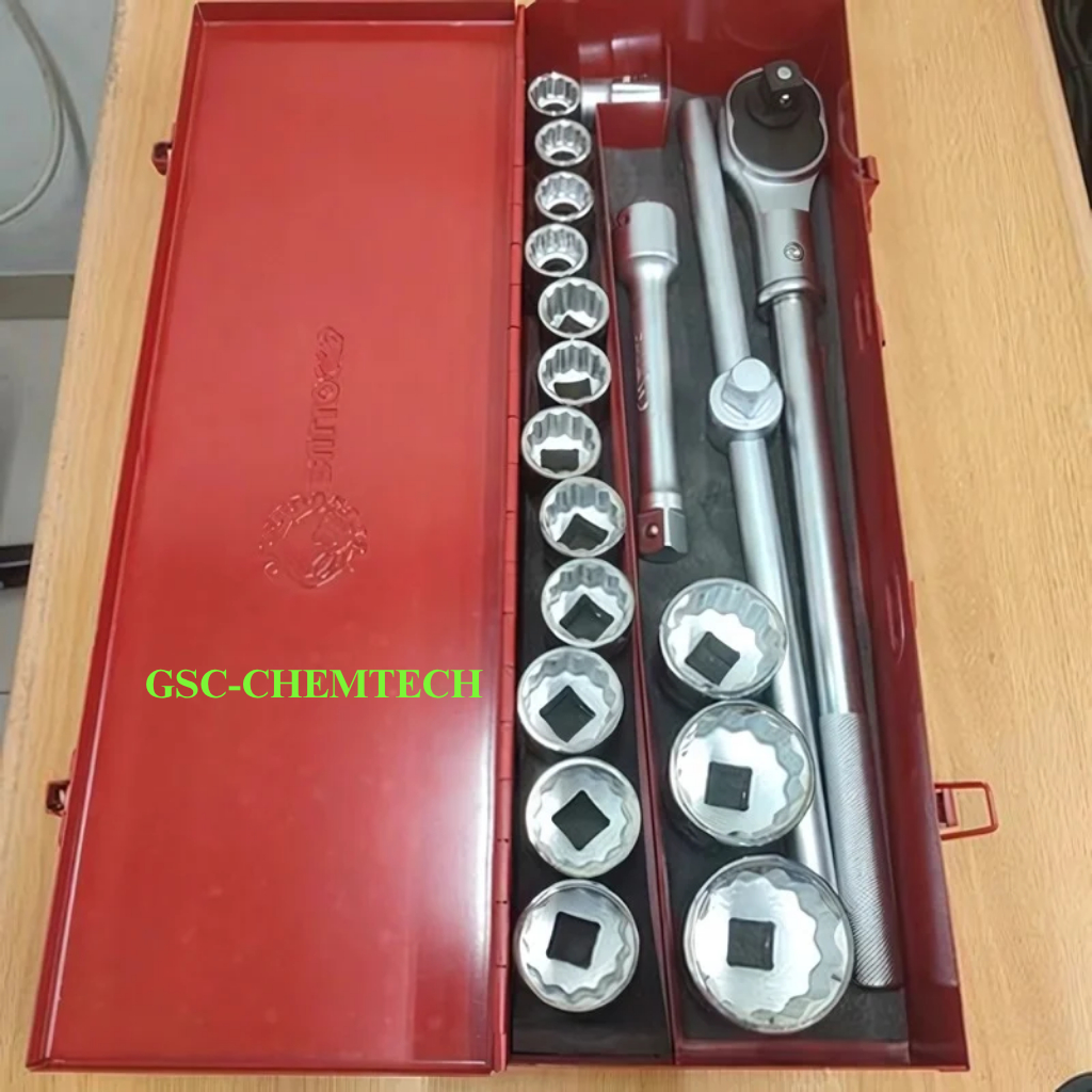 Kunci Socket Set MM Bullock's 3/4" DR 12PT 19-50MM (19Pcs)