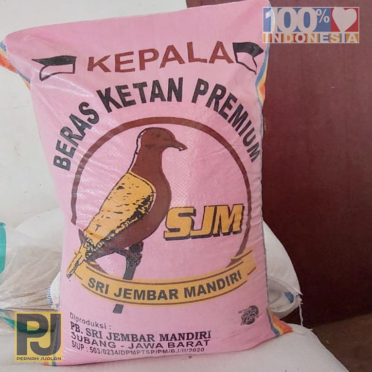 

Beras Ketan Premium SJM 25Kg – Pulen, Bersih dan Wangi