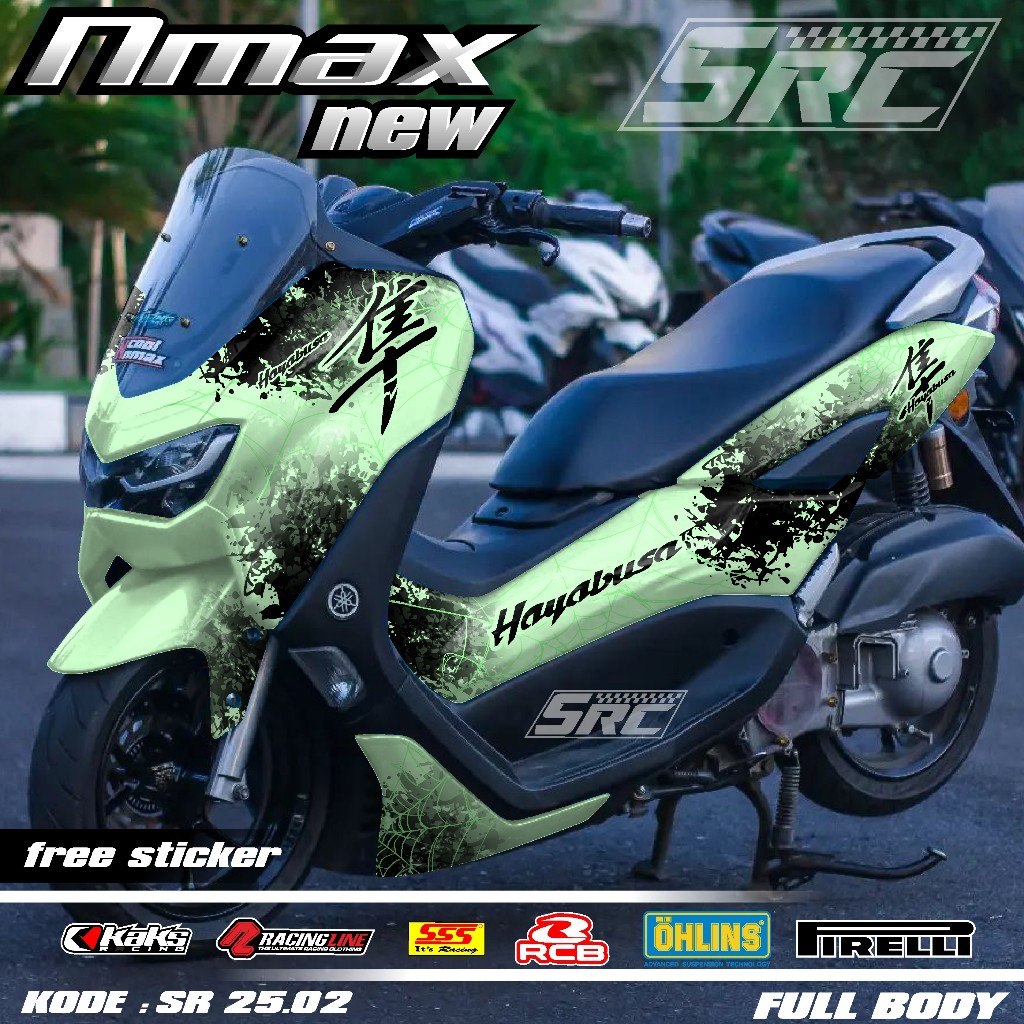 COD Terbaru Decal Sticker Full Body All New Nmax Tahun 2020 2021 2022 2023 2024 Sticker Full Body Nm