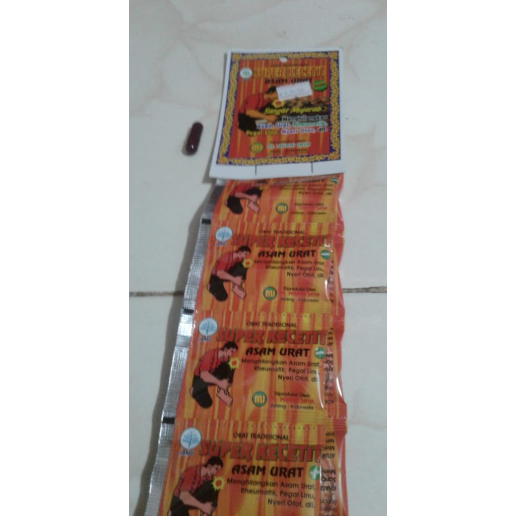 Kapsul super _ kecetit 1 slop isi 5 hanger