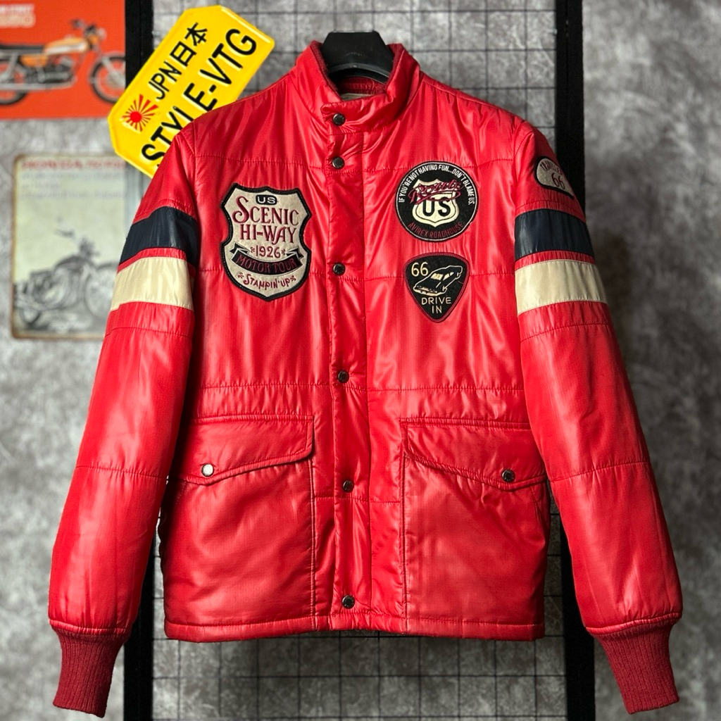 jaket motor touring racing biker avirex original vintage bkn vanson buco norton harley davidson