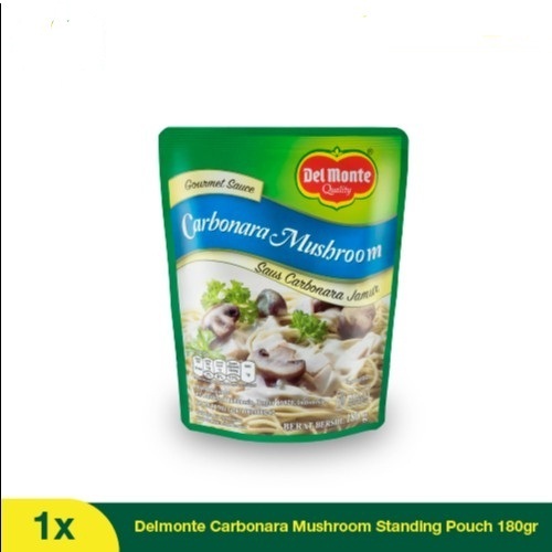 

DELMONTE CARBONARA MUSHROOM 180G
