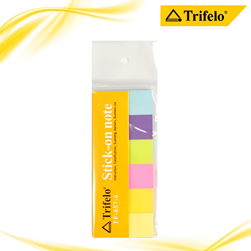 

Index & Mark Penanda Pembatas Trifelo TF-657-6 - Sticky Note Page Markers Flags Index