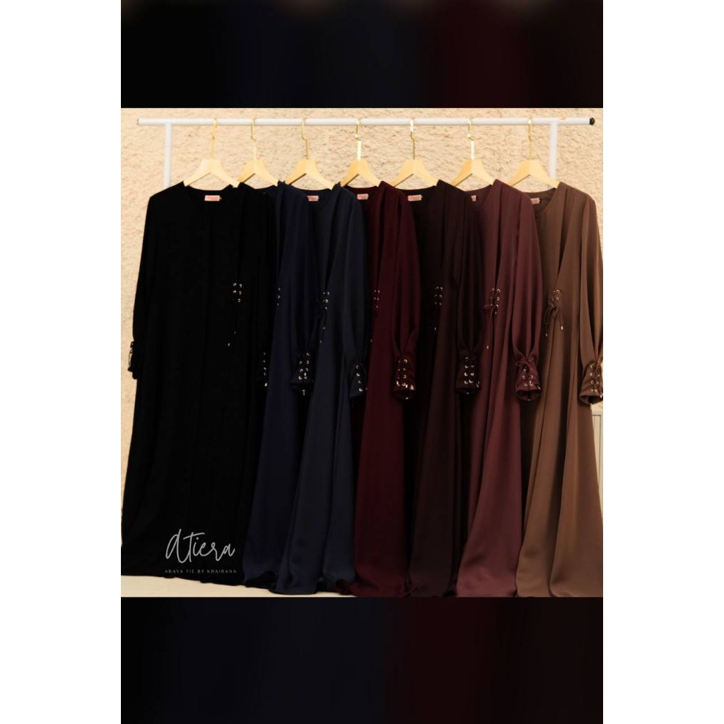 Abaya Atiera Gamis Tali Khairana