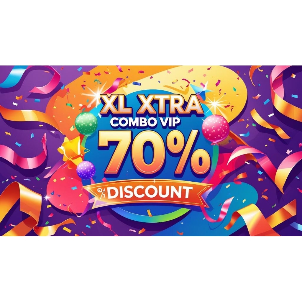 XTRA COMBO VIP DISKON 70% Baca Deskripsi