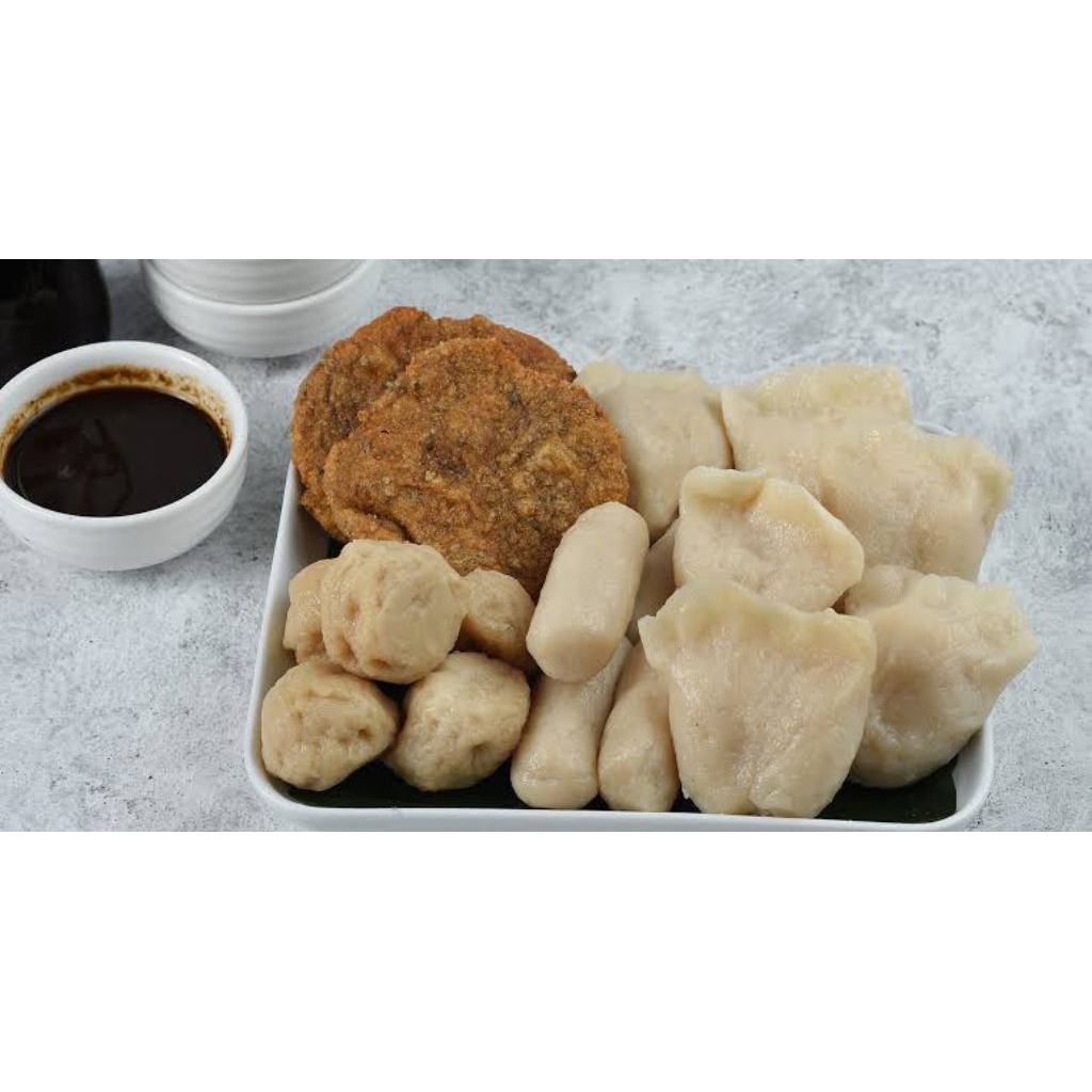 

Pempek Ikan Tenggiri Paket 100k Campur