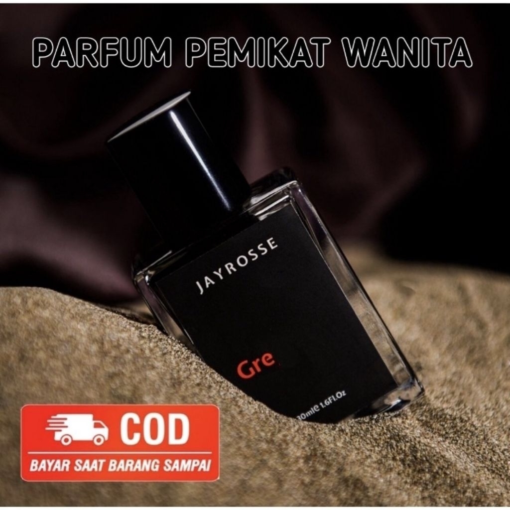 Parfum Jayrosse Parfum Viral Parfum Pria tahan lama Parfum Pemikat Wanita Parfum Jayrosse Grey