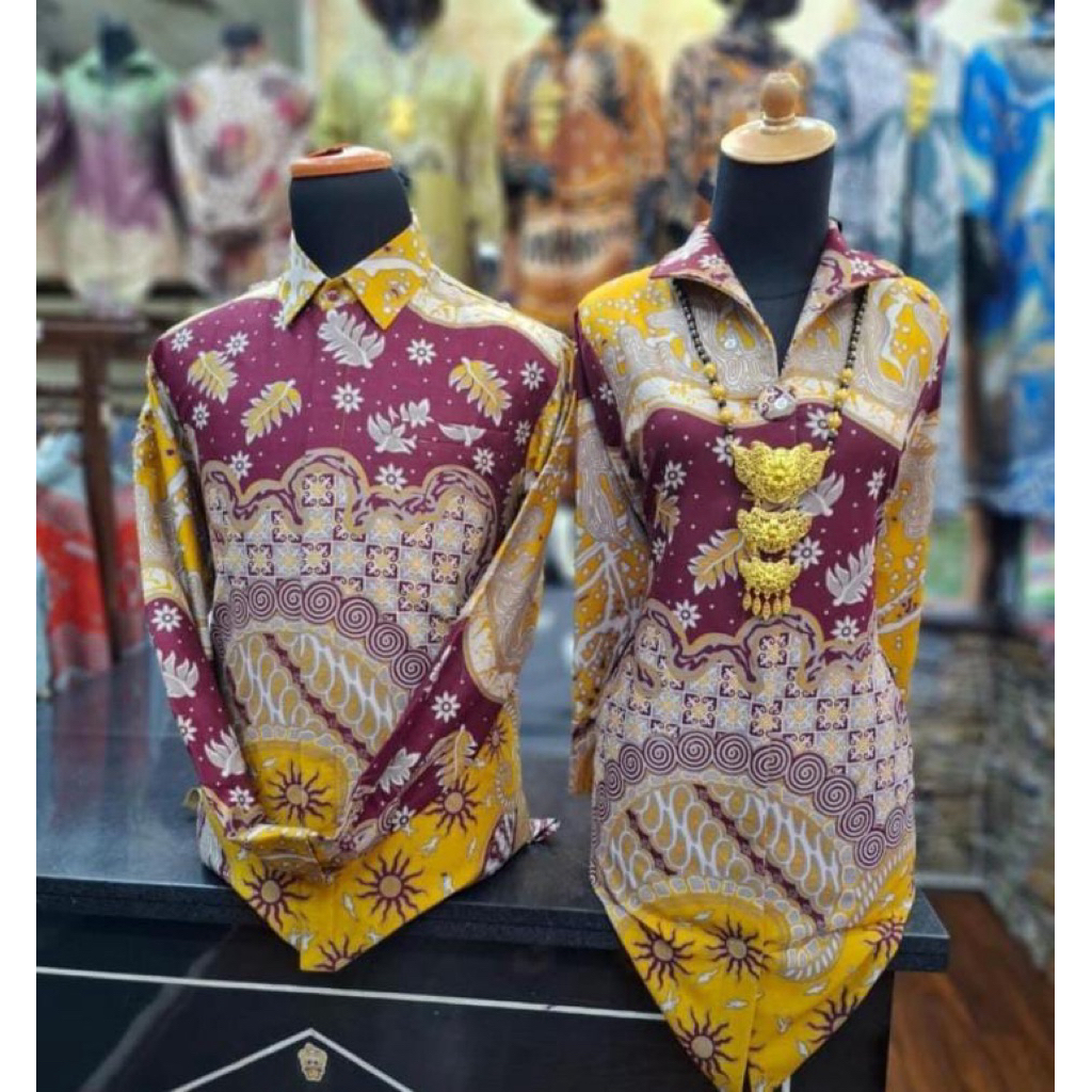 batik Couple Bahan Katun solo Batik DB Thamrin City
