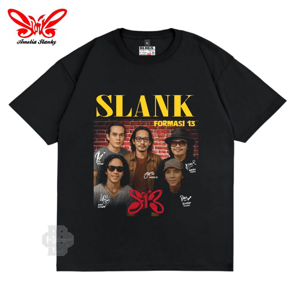 KAOS SLANK ORIGINAL - SLANK FORMASI 13 - KAOS SLANK DISTRO  - KAOS SLANK F13 ORIGINAL POTLOT