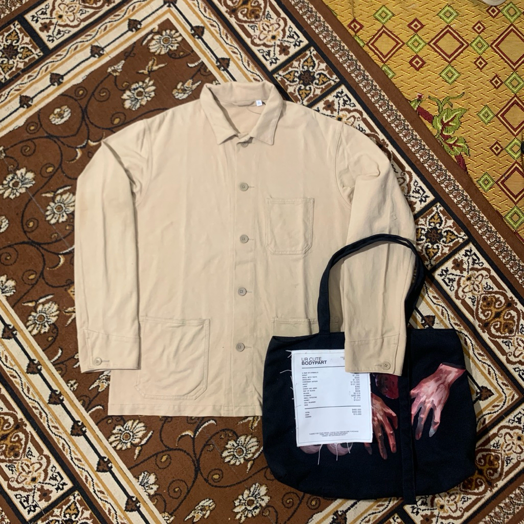 OUTERWEAR WASHED CHORE BY UNIQLO