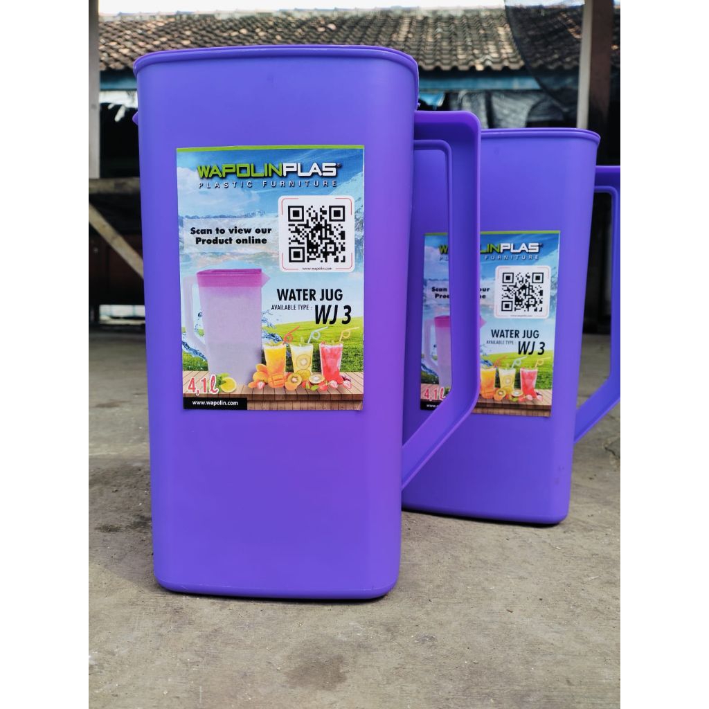 Wapolin Water Jug / Teko Air Askan Air Askan Teko Serbaguna / Mug Jumbo / Ceret Plastik