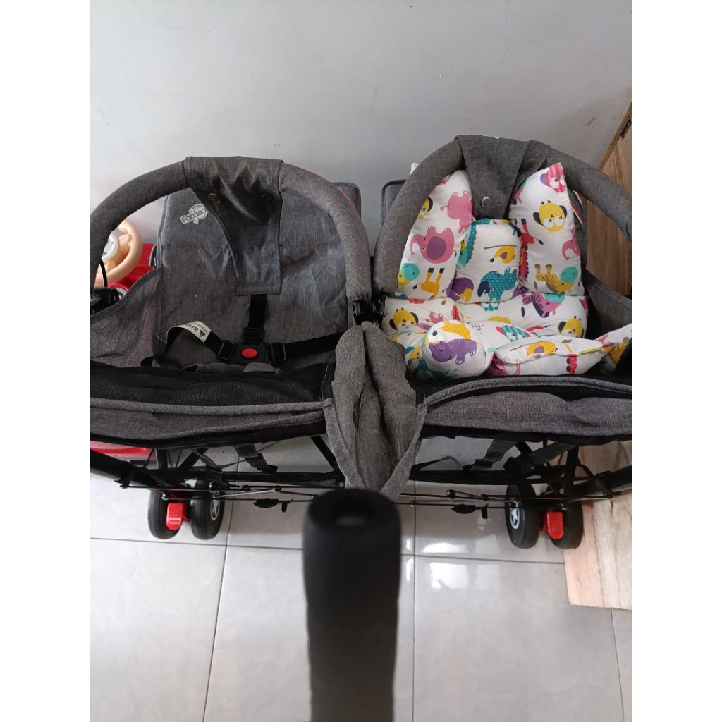 STROLLER BAYI KEMBAR | SECOND, BISA DILIPAT