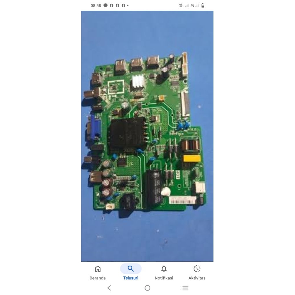 mainboard mesin mb L40H2 Changhong original