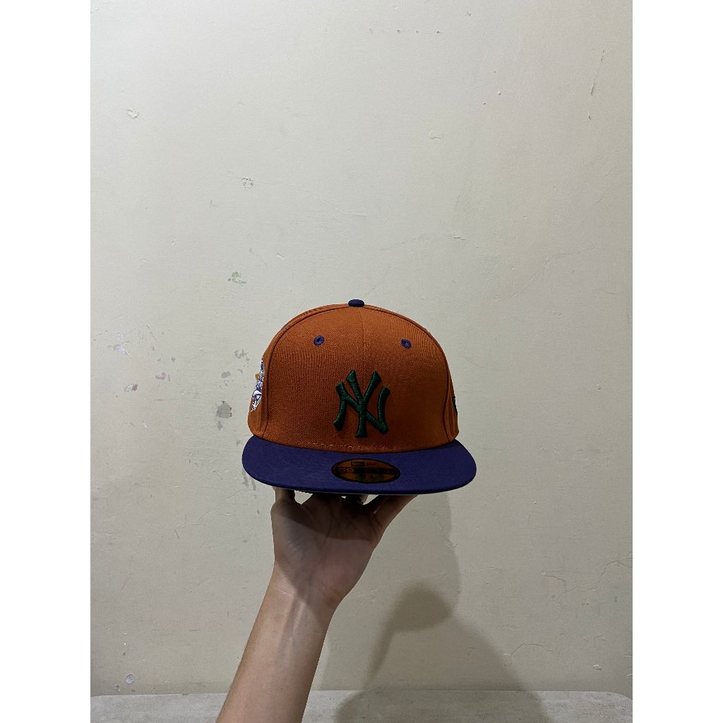 TOPI NEW ERA CAP 5950 NEYYAN Q323 GEOLOGY N ORANGE ORIGINAL 60426034