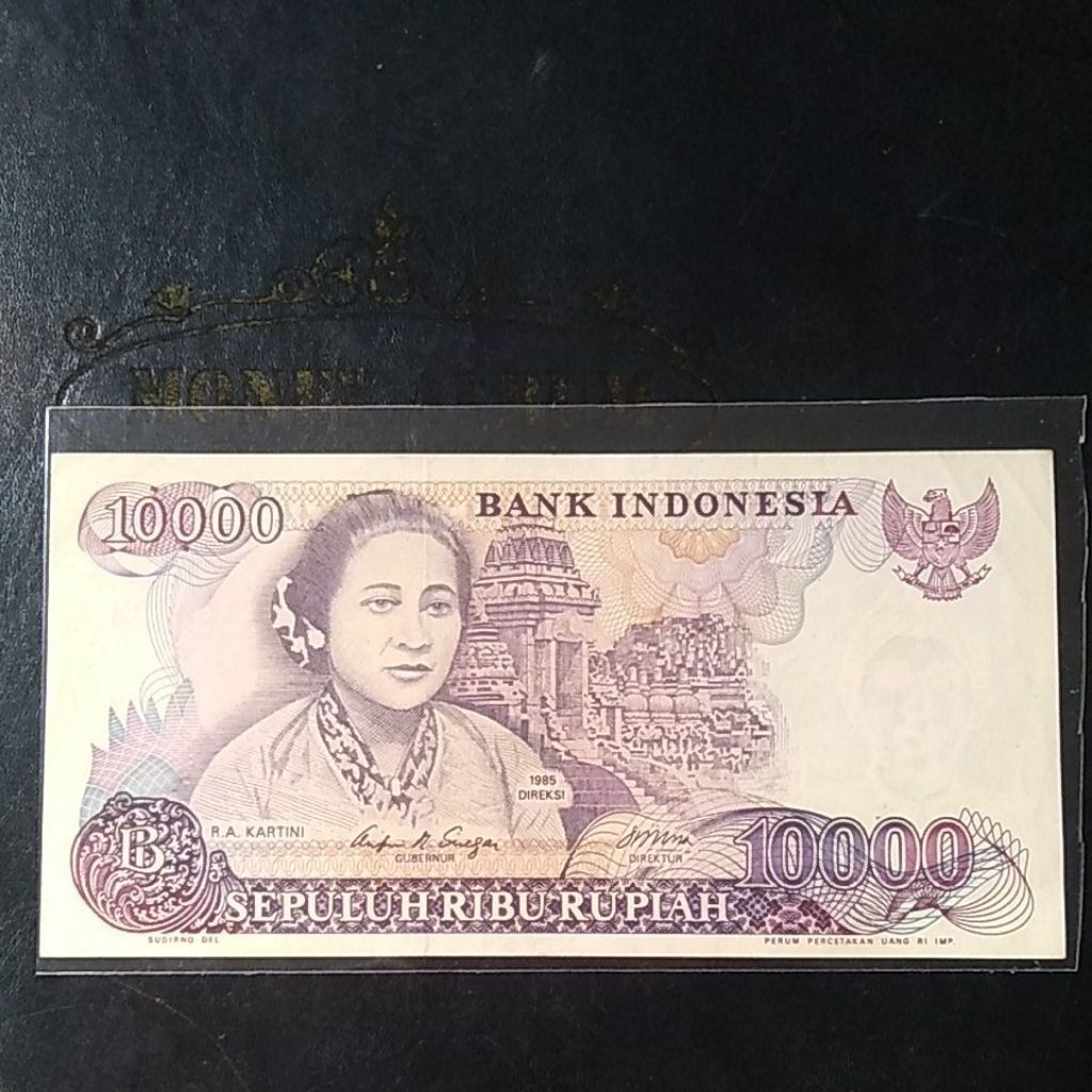 UANGKUNO 10.000 RUPIAH KARTINI THN 1985