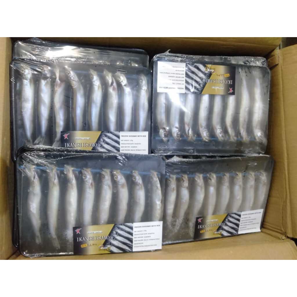

Forcysn Ikan Shisamo / Ikan Cipung / Capelin / Ikan Telor - 170G / Expedisi T Dalam Kota Saja