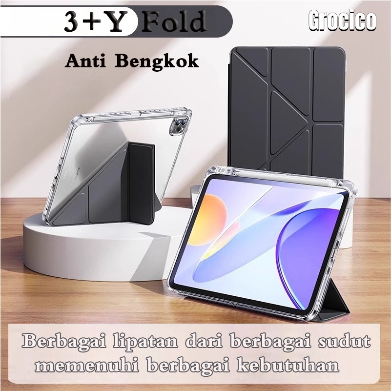 3+Y Case Huawei MatePad 11.5" 2025/ 11.5S/23/24 MatePad SE11" - Transparan Akrilik Tipis+ Magnetic S