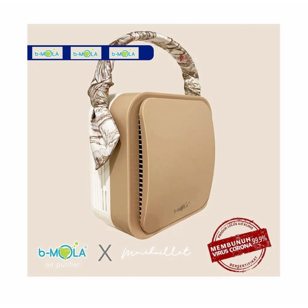 PRELOVED BMOLA Go Air Purifier X Mmehuillet + twilly - Nude Aruba