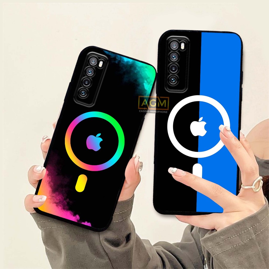 Case Huawei Nova 7- Case hp Procamera Terbaru - casing Hp Huawei Nova 7 [Motif APEL] - AGM Case soft