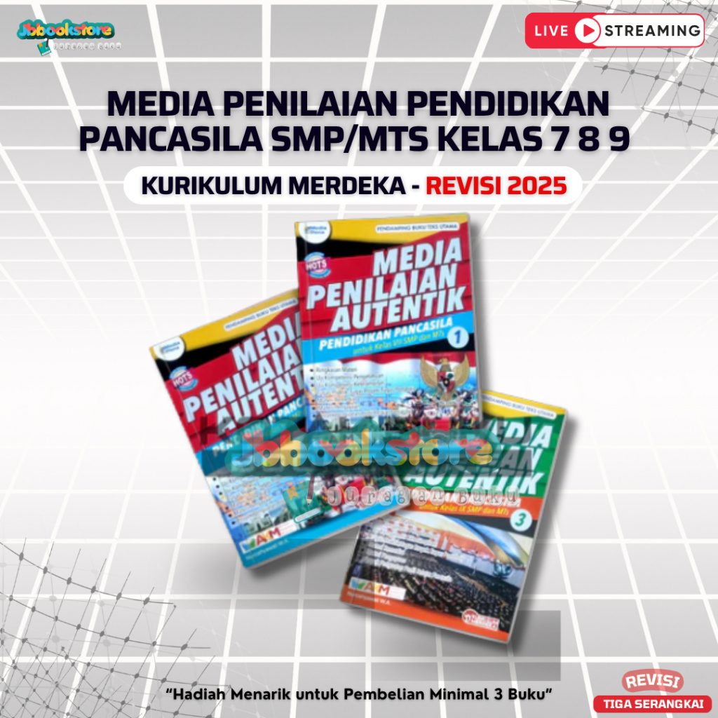 [ REVISI ] Media Penilaian Autentik PPKN Kelas 7 8 9 SMP / PENDIDIKAN PANCASILA SMP/MTS / Kurikulum 