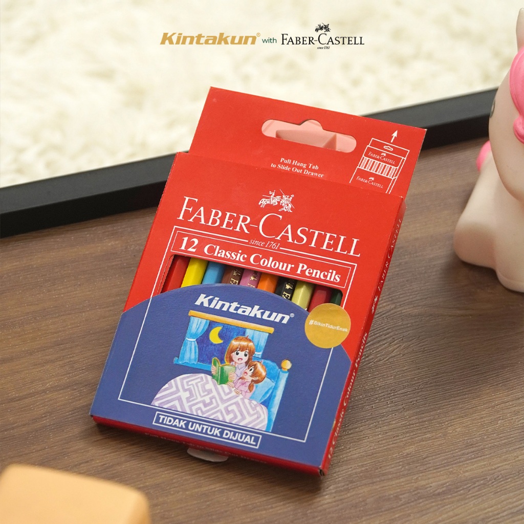 

Kintakun with Faber-Castell Pensil Warna Watercolour Pencils 12 pendek