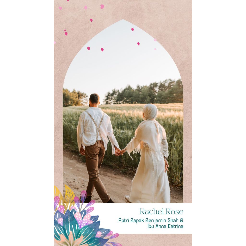 Undangan Pernikahan Digital Tema Wayang Jawa Video Vertikal Wedding Invitation Sehari Jadi