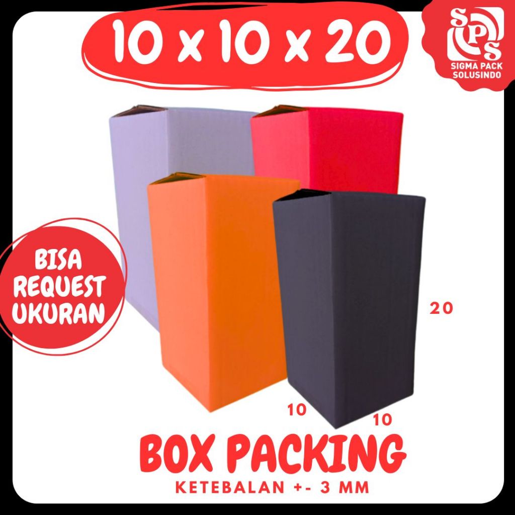 

Box Packing 10x10x20 Kardus Botol Tumblr Kotak Kemasan Jamu Madu Obat Hampers Souvenir Zigma Shop