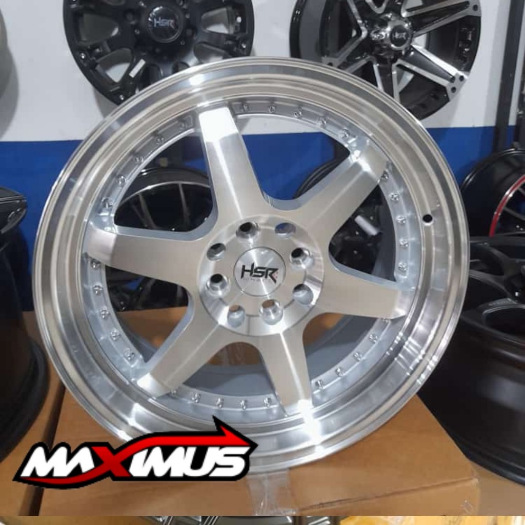 VELG MOBIL HSR BORGO HSR RING 17 LEBAR 7,5/8.5 INCHI
