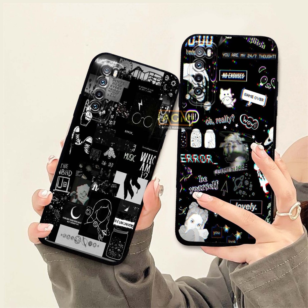 Case Huawei Nova 7- Case hp Procamera Terbaru - casing Hp Huawei Nova 7 [Motif Aesthetic] - AGM Case