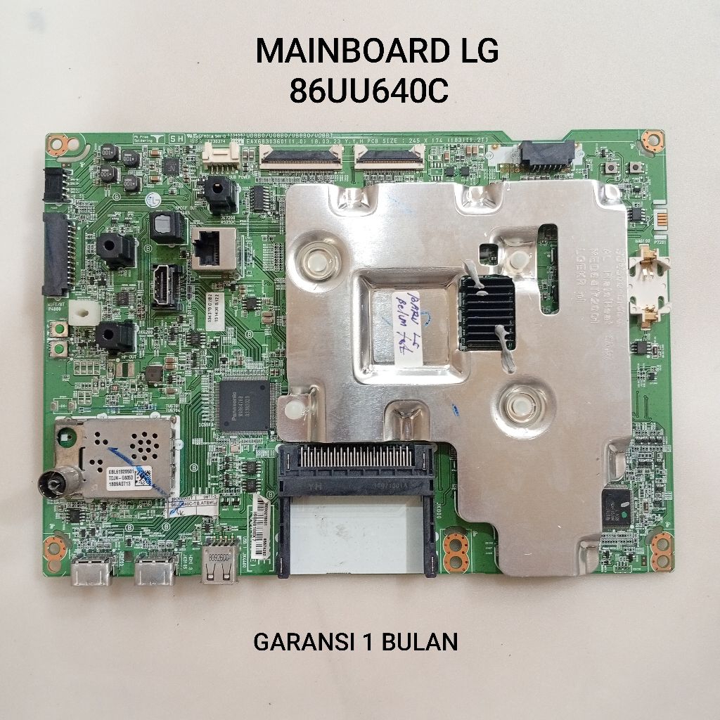 MAINBOARD TV LG 86UU640C - MB - MOTHERBOARD - MESIN TV LG
