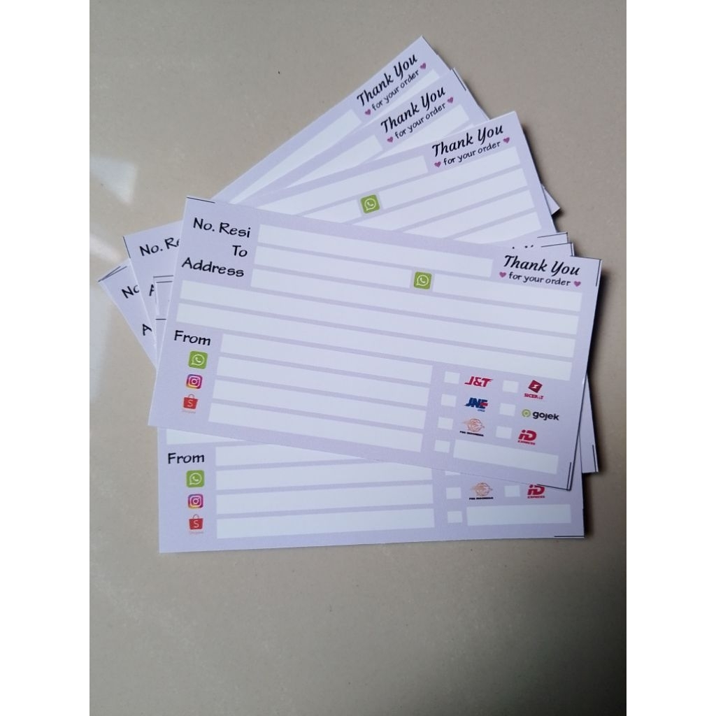 

(harga per 3pc)stiker label pengiriman barang