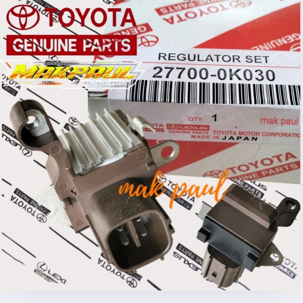 ic regulator dinamo amper allternator AVANZA XENIA TERIOS APV GRAND MAX ORIGINAL