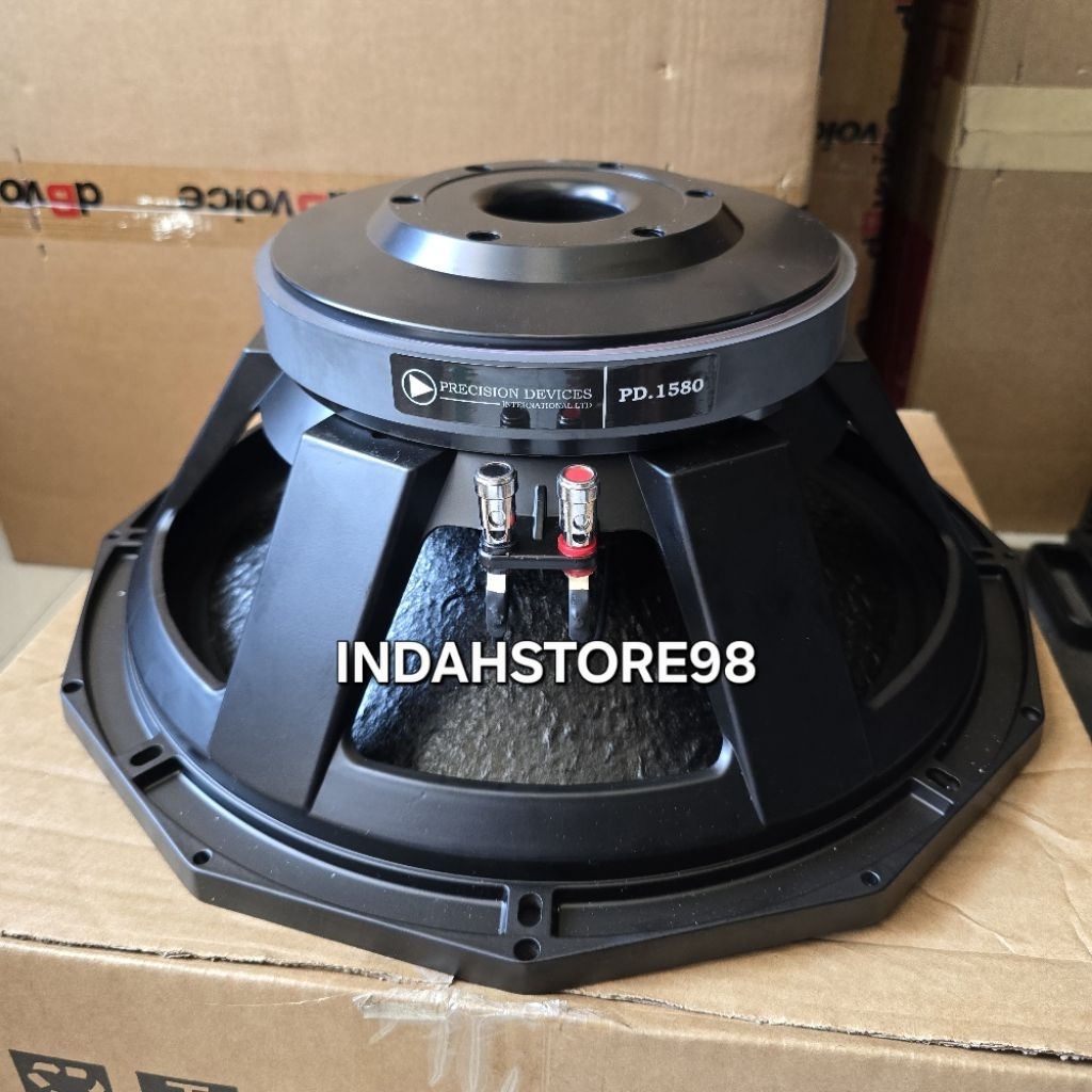 Speaker Komponent 15 inch PD 1580 Sub Speaker PD1580 Hitam