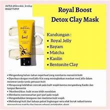 Jafra Royal Boost Clay Mask - Boost Kuning