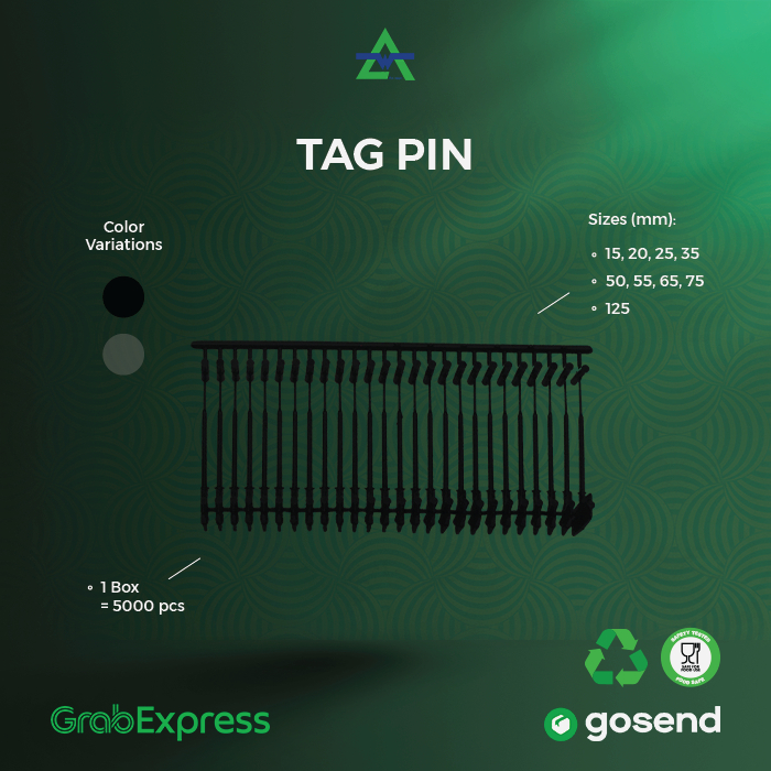 TAG IT - Tag Pin 50, 65, 75 mm