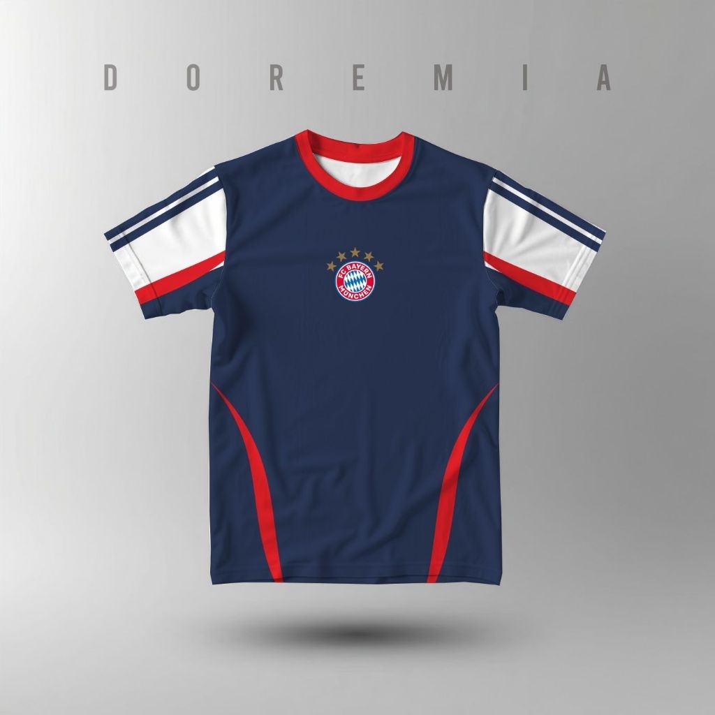 jersey rertro vintage fantasy bayern munchen dongker full printing