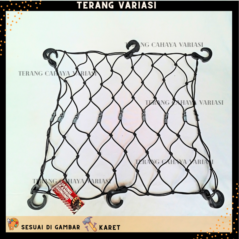 JARING KAMBING GUNUNG PRODURAHOOK KUAT JARING KAMBING GUNUNG NEW PRODURAHOOK TALI JARING BAGASI JOK 