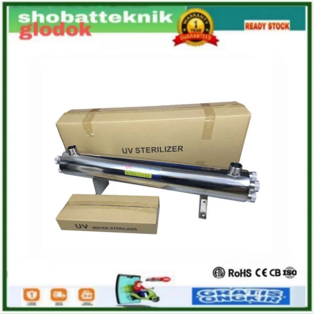 UV 24 GPM ULTRAVIOLET 24-32GPM UV RO2 LAMPU REVERSES OSMOSIS