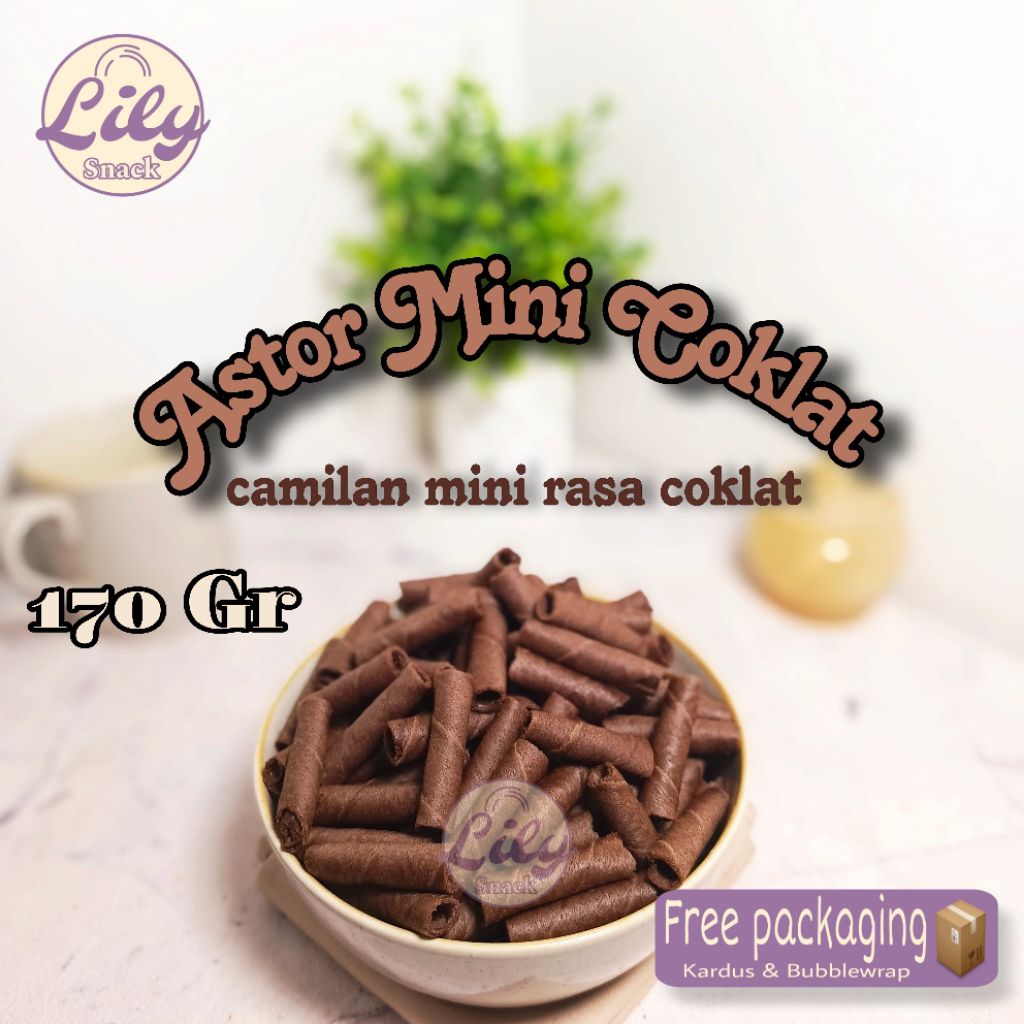 

Wafer Stick | Astor Mini Coklat 170 Gram