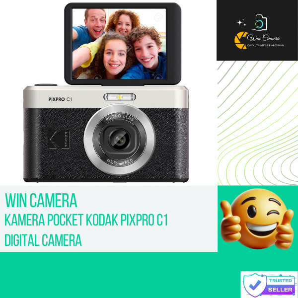 DIGITAL CAMERA KODAK PIXPRO C1 / Kamera Pocket / Camera Pocket / Kamera Digital / Camera Digital / D