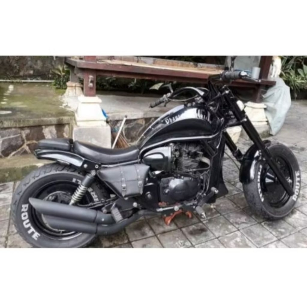 Tas motor side bag samping motor custom japstyle caferacer,clasic(tas motor custom)