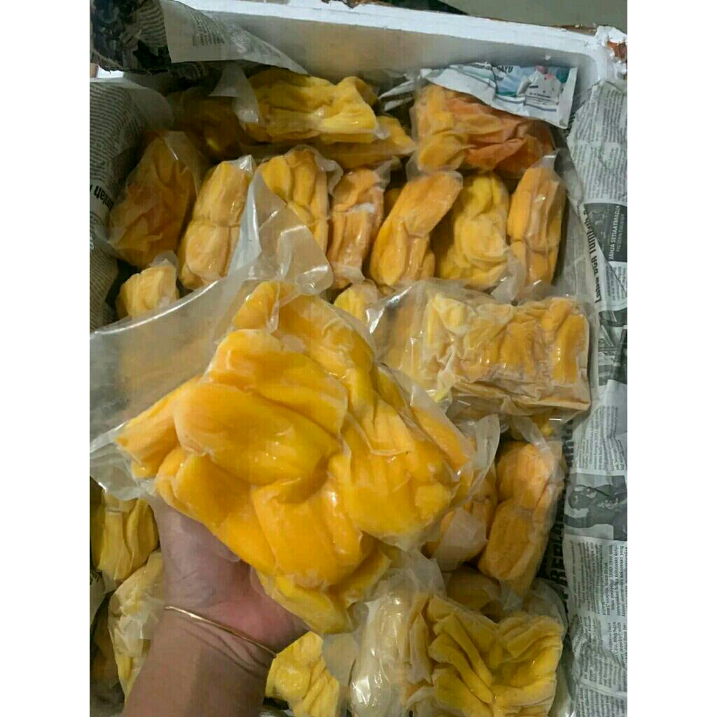 

Nangka kupas tanpa biji 500gr / buah nangka kupas frozen