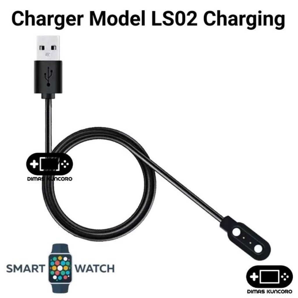 Charger Model LS02 Charging charge bozlun skmei kabel cable usb smartwatch bozlun watch b70 c16 c17 