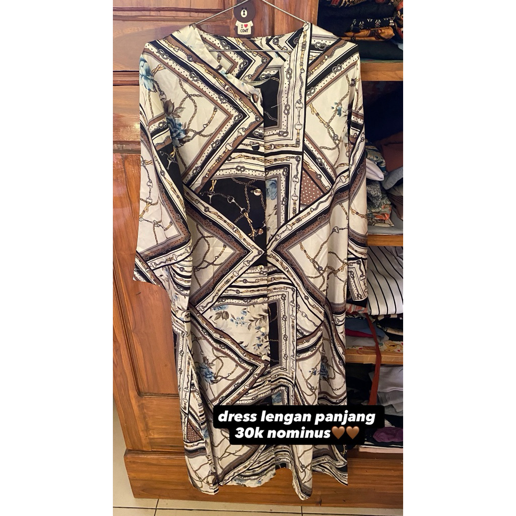 dress abstrak