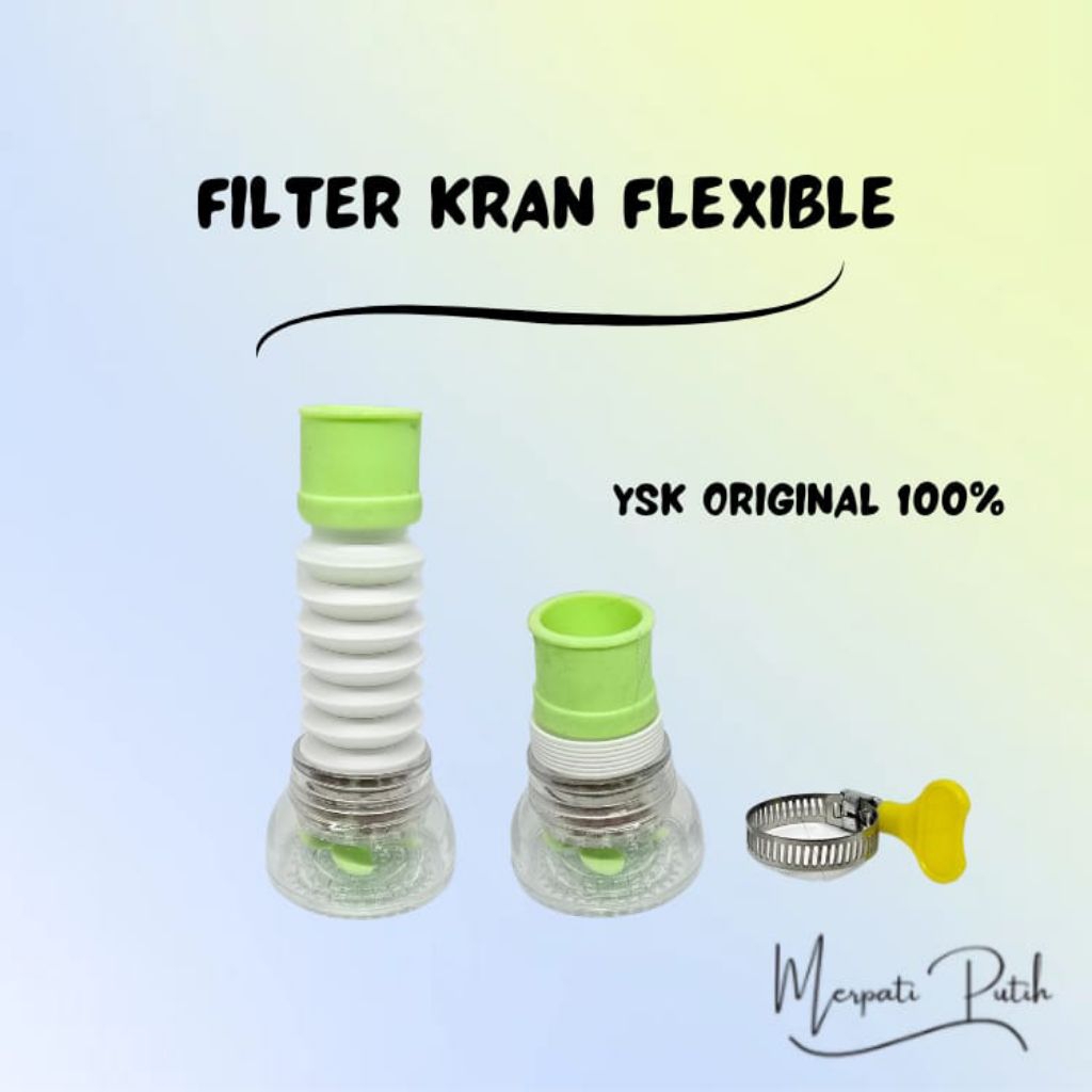 ( Original 100% )Saringan Air/ Filter kran / Sambungan Kran Air Flexible YSK