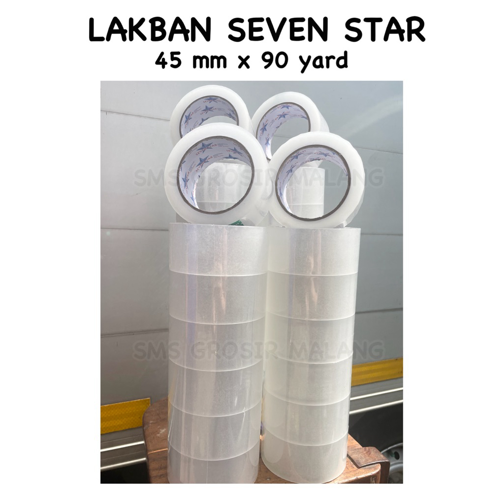 

LAKBAN SEVEN STAR / PLAKBAN / LAKBAN SUPER 45mm x 90 yard
